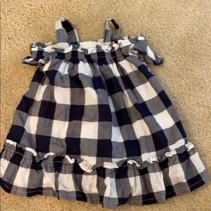 Janie and Jack off-the-shoulder dress.